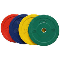 Troy VTX 275 lb Colored Bumper Plate Set w/ Bar - Buy & Sell Fitness