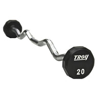 Troy (20-110 lb) 12-Sided Fixed Urethane Barbells - Buy & Sell Fitness