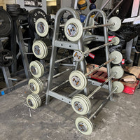 Troy 20-110lb Straight Barbell Set w/ Rack - Buy & Sell Fitness