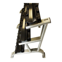 Troy (5-75 lb) Urethane Dumbbell Set w/ Rack - Buy & Sell Fitness