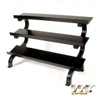 Troy (5-75 lb) Hex Dumbbell Set w/ Rack - Buy & Sell Fitness