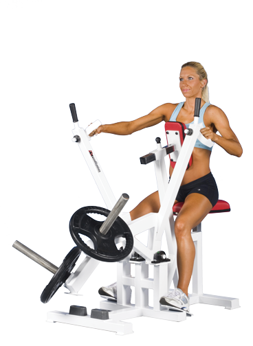 Promaxima Plate Loaded Unilateral Low Row with Revolving Handles Buy Sell Fitness