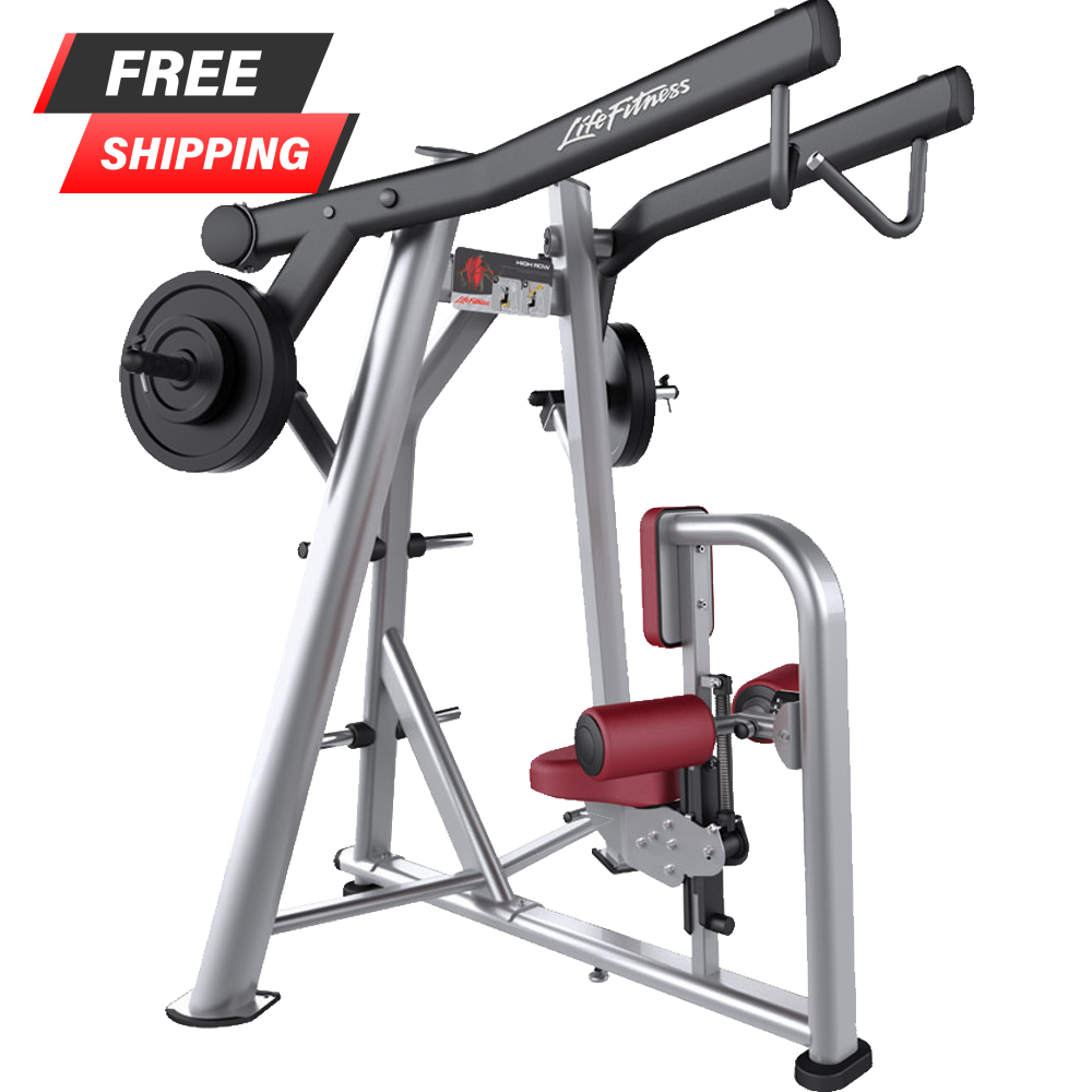 Life Fitness Signature Series Plate Loaded High Row - Buy & Sell Fitness