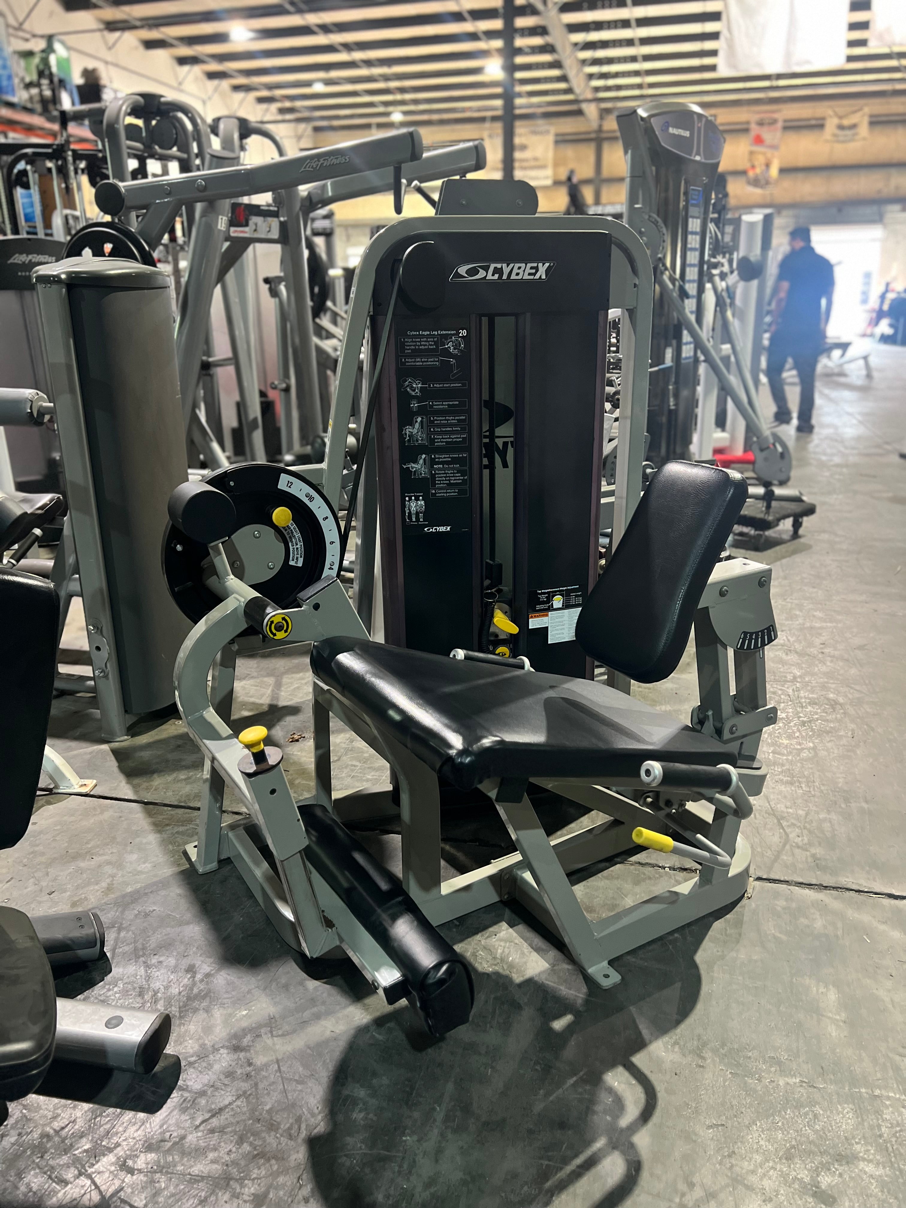 cybex leg extension for sale Cybex Eagle Leg Extension– Buy & Sell Fitness