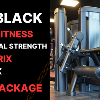 All *BLACK* Life Fitness Insignia / Hammer Strength / Arsenal / Matrix Strength Gym Package + Cardio + Free Weight - Buy & Sell Fitness