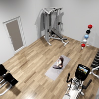 Home Gym Package - 300 Sq Ft