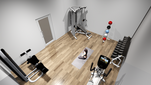 Home Gym Package - 300 Sq Ft