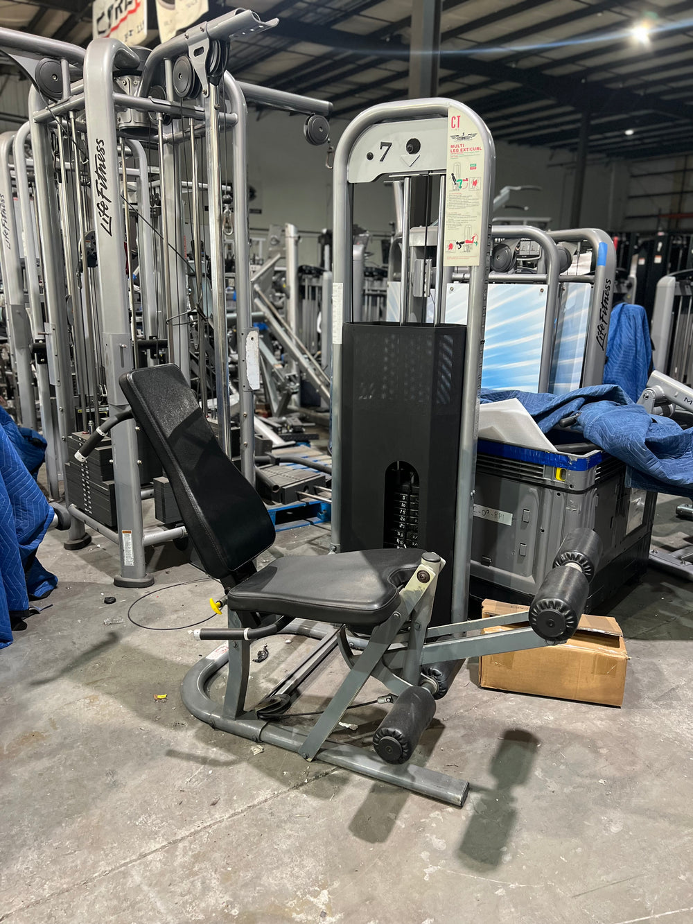 Inflight Leg Extension / Prone Leg Curl Combo