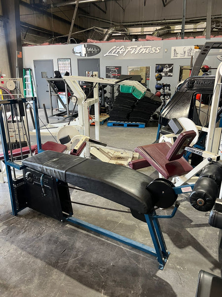 Nautilus Generation 1 Lying (prone leg curl) - Used - Buy & Sell Fitness
