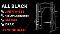 All *BLACK* Life Fitness Insignia / Hammer Strength / Arsenal / Matrix Strength Gym Package + Cardio + Free Weight - Buy & Sell Fitness
