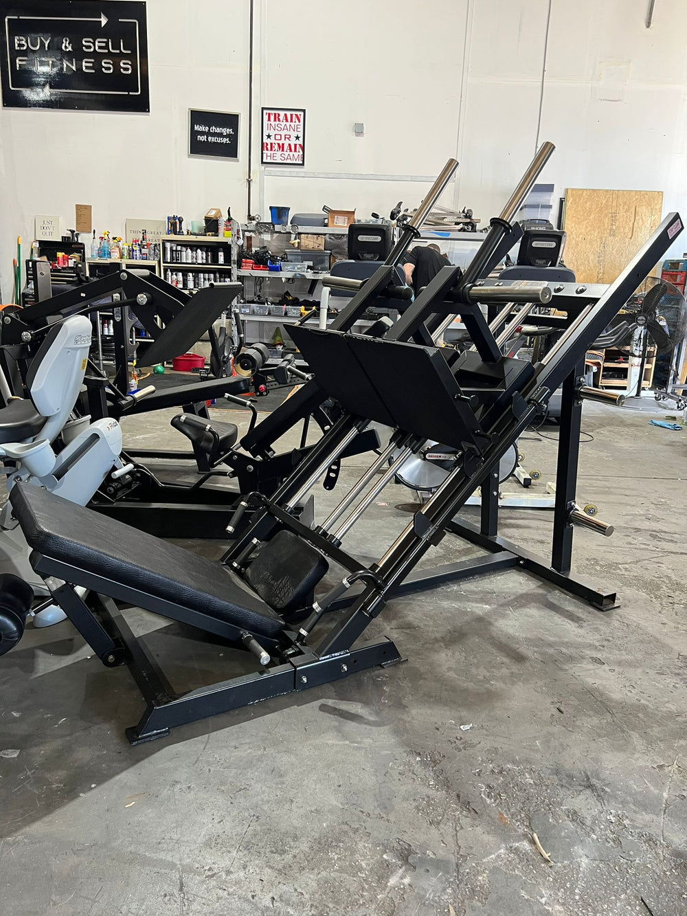 Fettle Fitness Plate Loaded Leg Press - Refurbished - Buy & Sell Fitness
