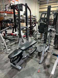 Matrix Magnum 3 Way Adjustable Olympic Bench (Flat / Incline / Shoulder)