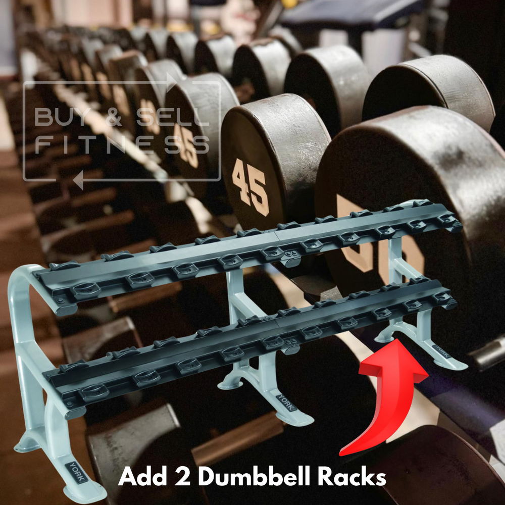 Core1 Varsity 5-100lb ProStyle Dumbbell Set - Buy & Sell Fitness