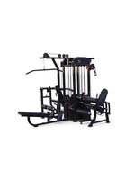 MDF 4 Stack Megatron Compact Multi-Gym -Leg Extension & Curl, Lat Pull, Low Row, Multi-Press
