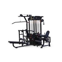 MDF 4 Stack Megatron Compact Multi-Gym -Leg Extension & Curl, Lat Pull, Low Row, Multi-Press