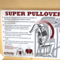 Nautilus Super Pullover 310lb Weight Stack