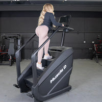 Elite Commercial Stair Climber - Touch Screen - Muscle D Fitness - Buy & Sell Fitness
