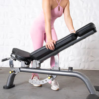 Elite Plus Adjustable Bench | 9 Angles | Muscle D Fitness - Buy & Sell Fitness
