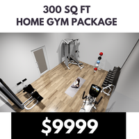 Home Gym Package - 300 Sq Ft
