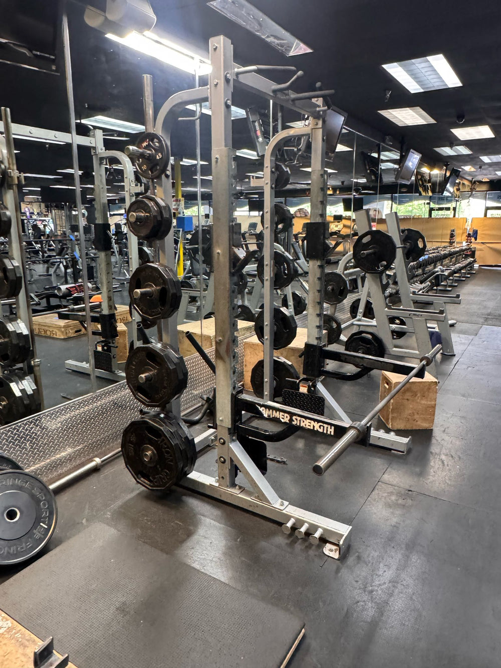 Hammer Strength HD Half Rack / Squat Rack
