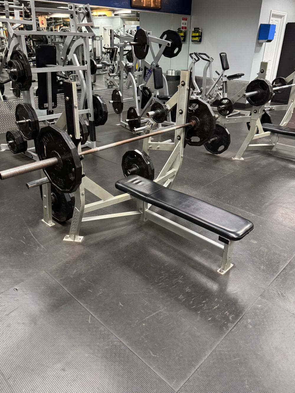 Hammer Strength Olympic Bench Package (4 Piece)