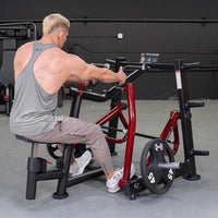 MDF Power Leverage V2 Dual Hinge Seated Row - Buy & Sell Fitness
