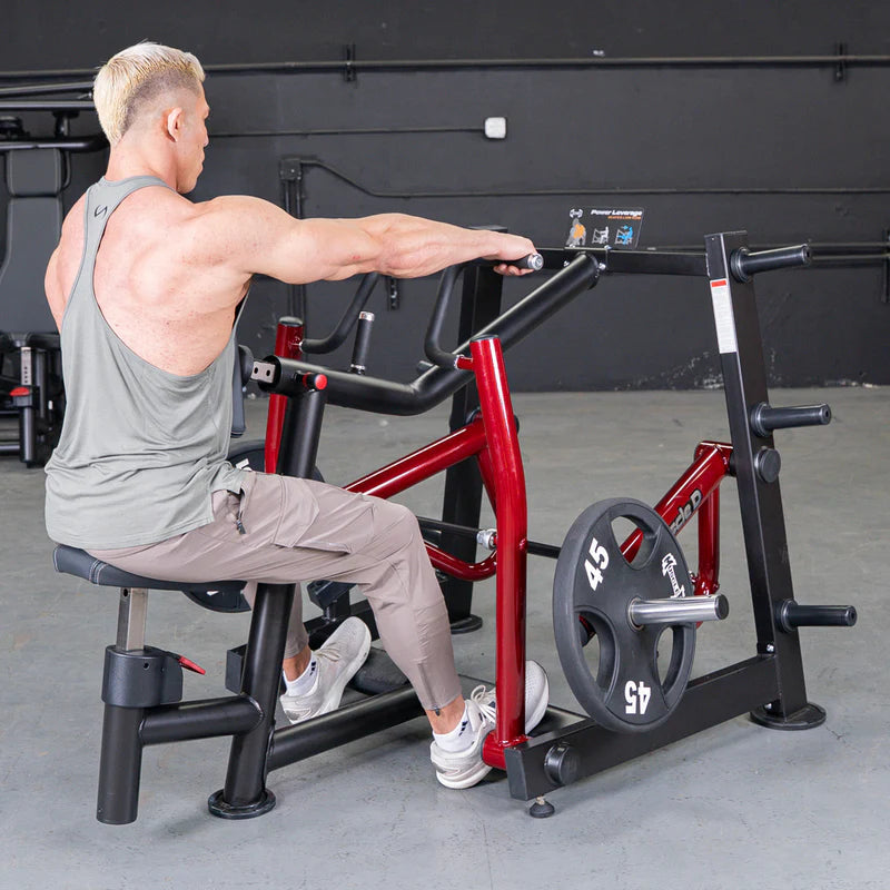 MDF Power Leverage V2 Dual Hinge Seated Row– Buy & Sell Fitness