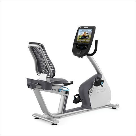 Precor RBK 885 Recumbent Bike w/ P82 Console - Buy & Sell Fitness