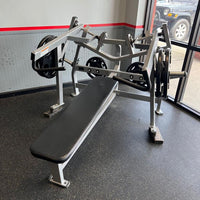 HAMMER STRENGTH PLATE-LOADED ISO-LATERAL HORIZONTAL BENCH CHEST PRESS - Buy & Sell Fitness