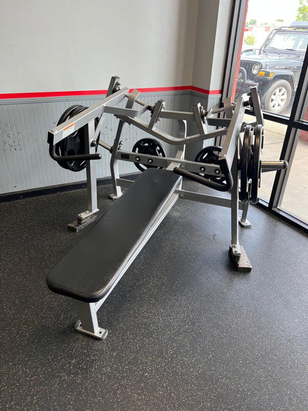 HAMMER STRENGTH PLATE-LOADED ISO-LATERAL HORIZONTAL BENCH CHEST PRESS - Buy & Sell Fitness