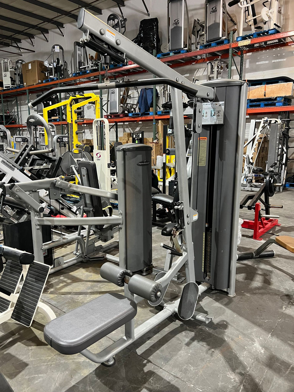 Paramount FS-63 Lat Pulldown Seated Row Combo - Used - Buy & Sell Fitness