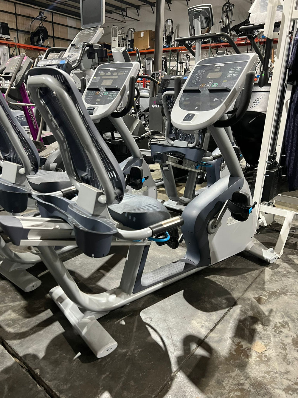 Precor RBK 835 Recumbent Bike w/p30 Console  - Refurbished - Buy & Sell Fitness