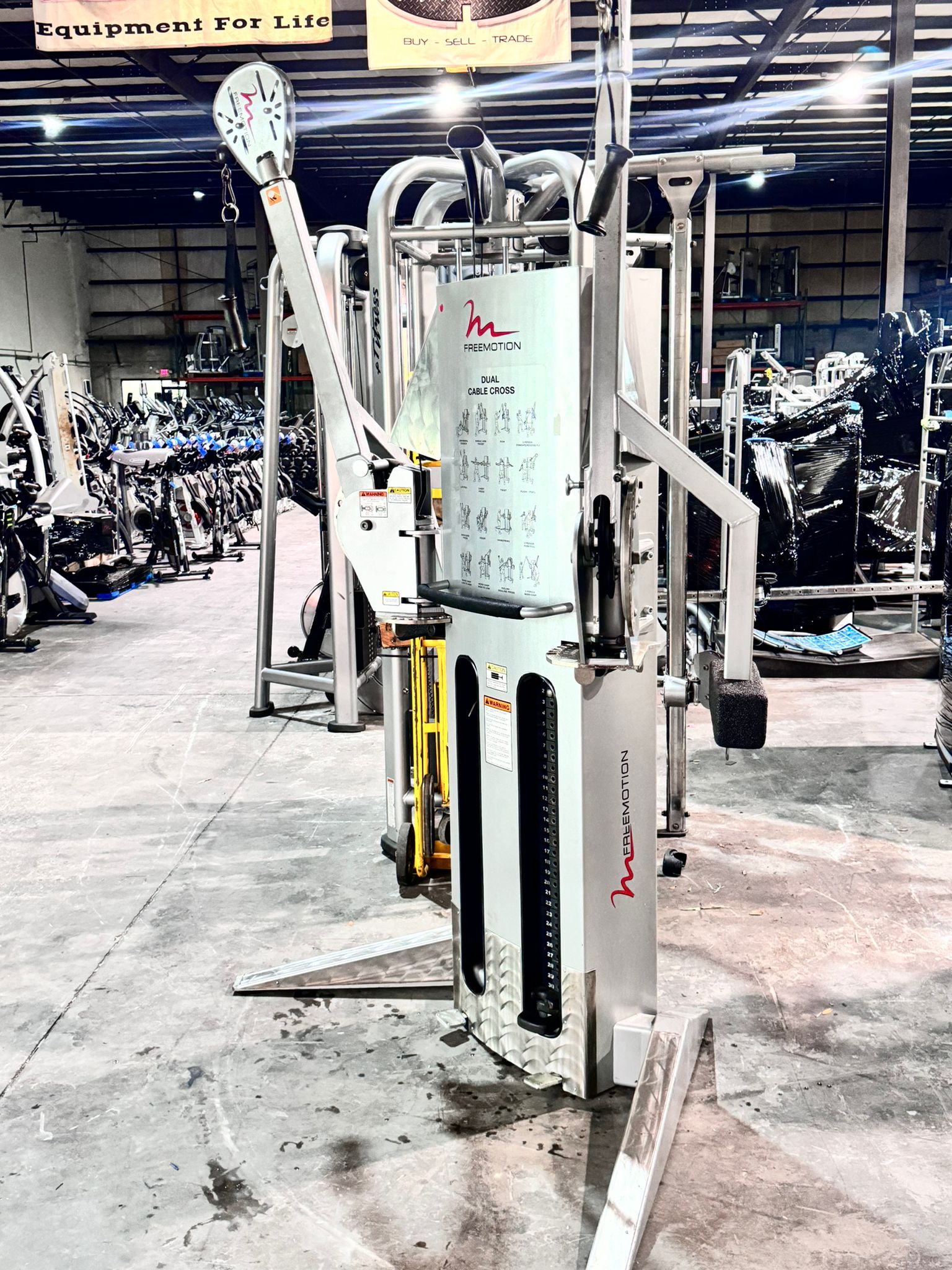 FreeMotion Dual Stack Cable Cross Functional Trainer Buy Sell Fitness Freemotion dual stack cable cross functional trainer buy sell fitness