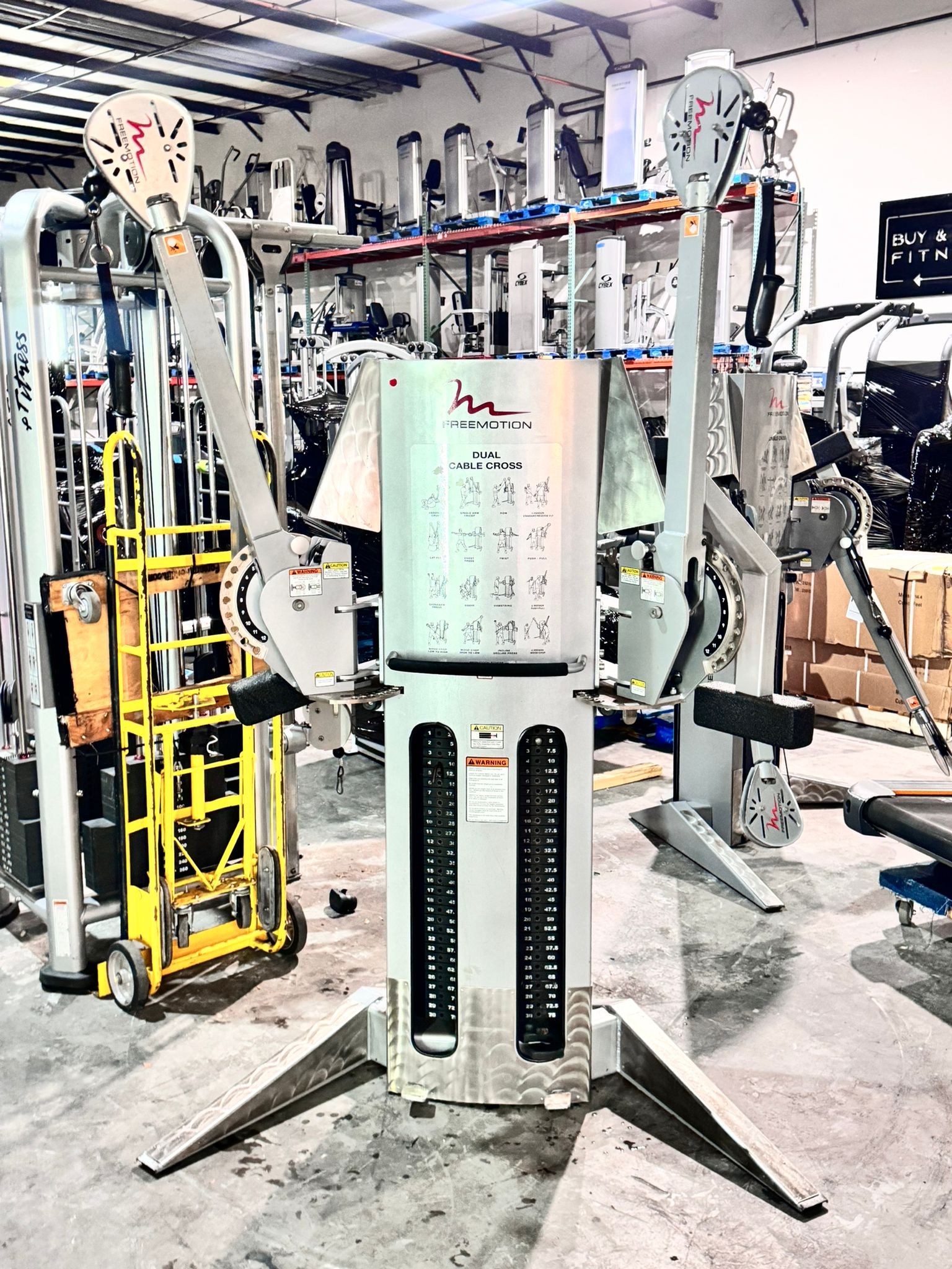 cybex free motion FreeMotion Dual Stack Cable Cross Functional Trainer