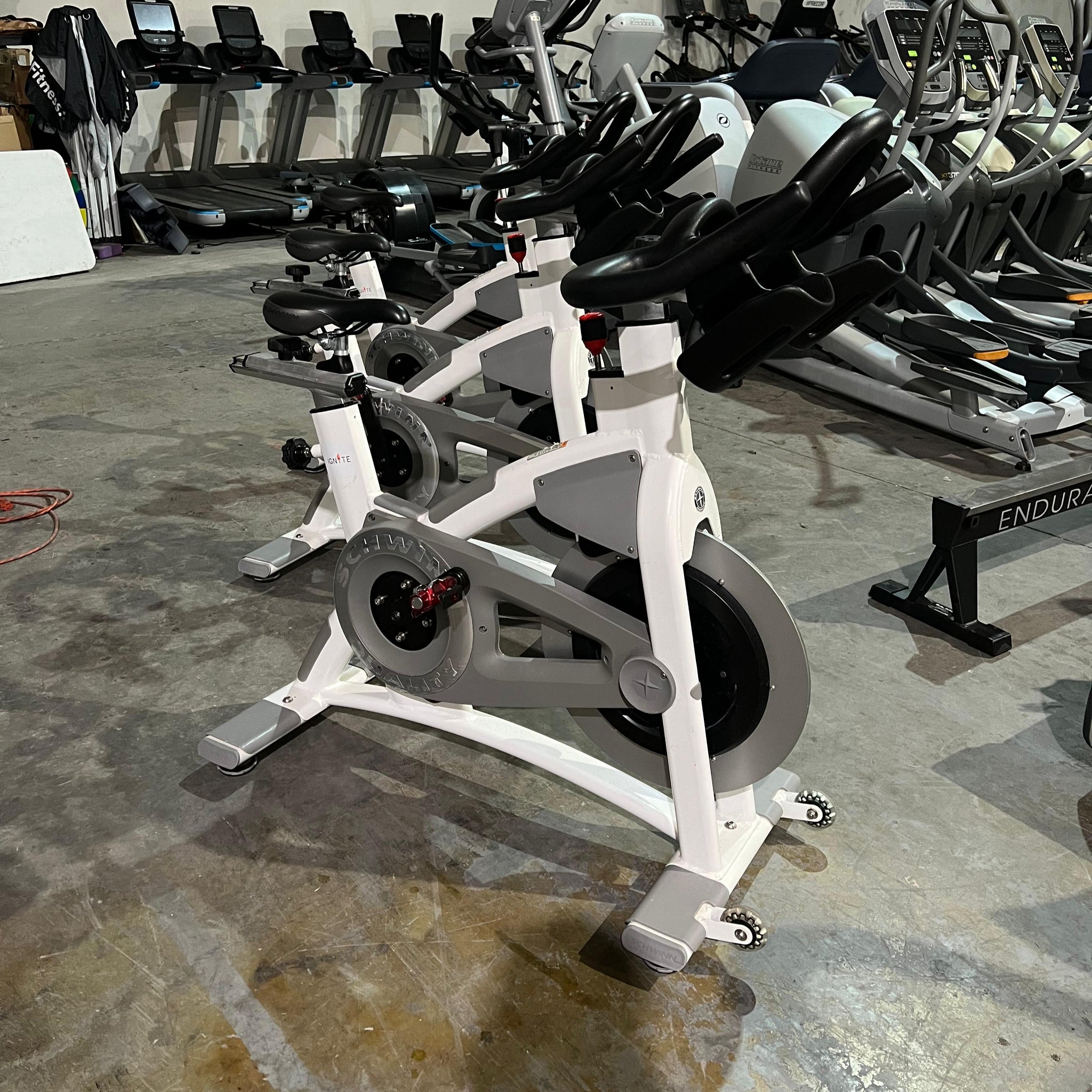 Carbon Blue Schwinn Spin Bike Monitor Schwinn AC Performance Plus