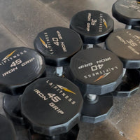 Iron Grip Urethane 5-50lb Dumbbell Set (15 Pairs 690lbs)