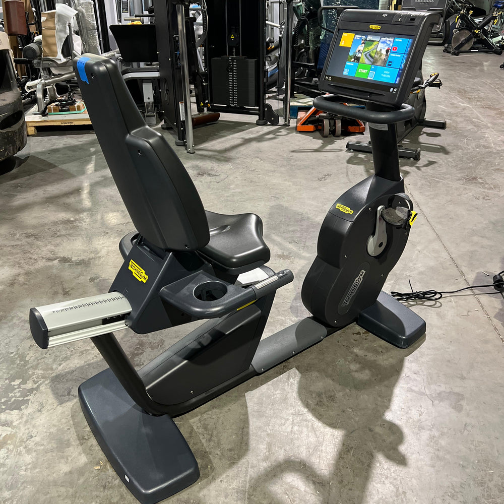 Workout Technogym Recumbent Exercise Bike Technogym Excite Recline