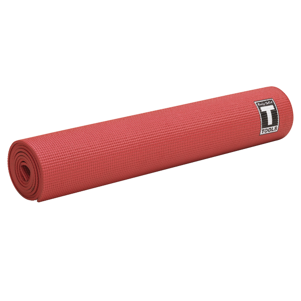 5mm Red Body-Solid Tools Yoga Mat - Buy & Sell Fitness