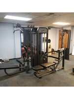 MDF 4 Stack Multi Gym Black Frame with DAP Attachment - Buy & Sell Fitness
