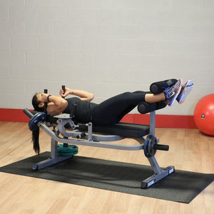 Body Solid Horizontal Ab Crunch Machine - Buy & Sell Fitness