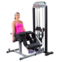Body Solid Pro-Select Leg Extension & Leg Curl Machine GCEC-STK - Buy & Sell Fitness
