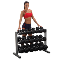 Body Solid 3 Tier Dumbbell Rack - Buy & Sell Fitness
