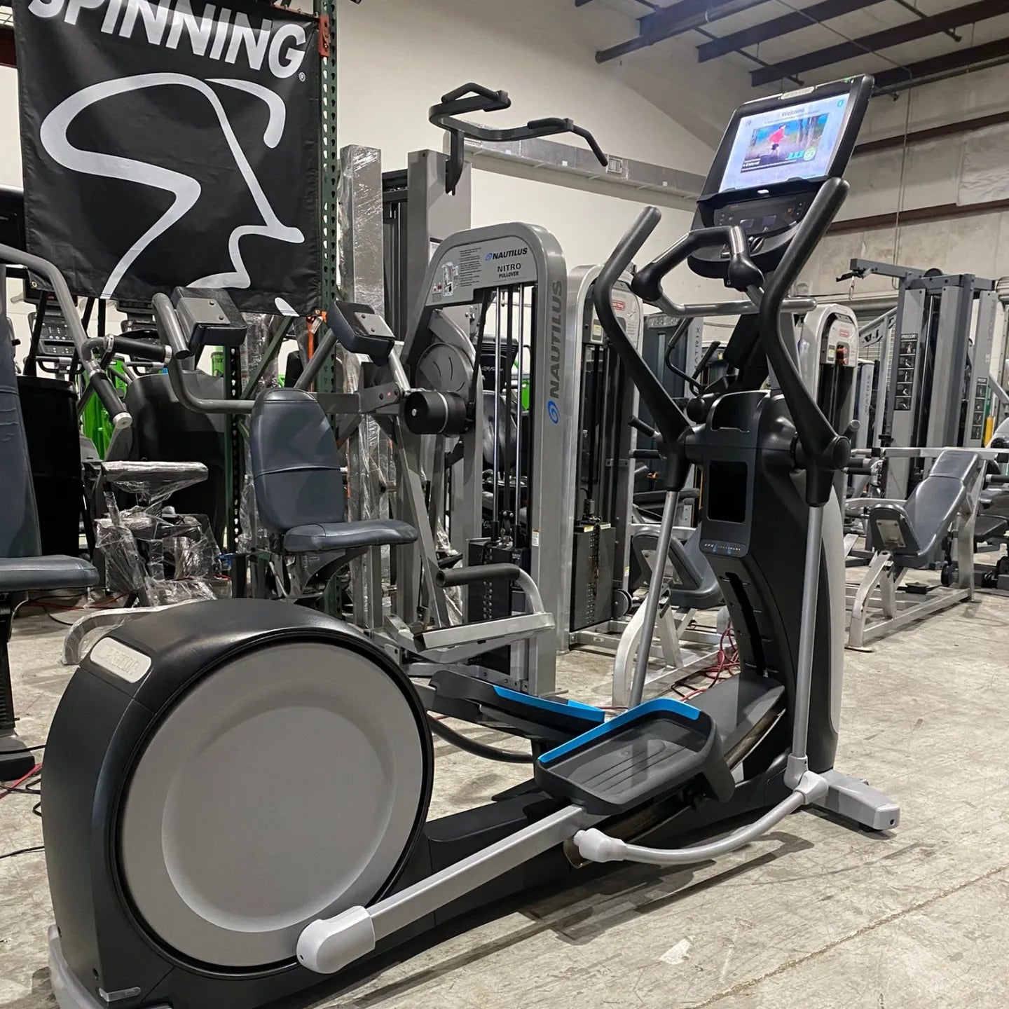 Precor EFX 885 Elliptical w P82 Console Refurbished Buy