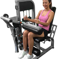 MDF Dual Series Leg Extension/Seated Leg Curl Combo Machine - Buy & Sell Fitness