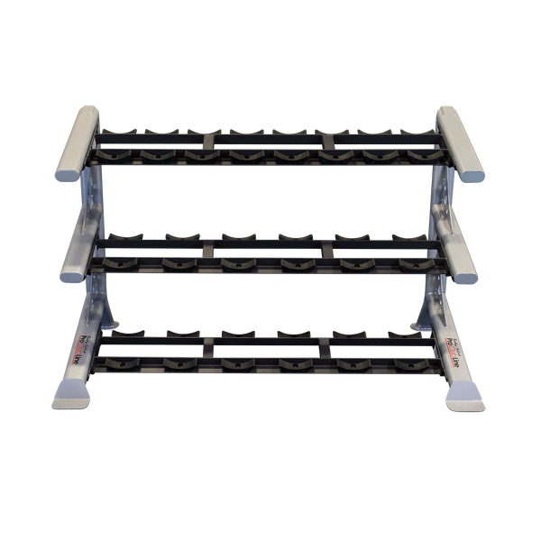 Body Solid 3 Tier Saddle Dumbbell Rack - Buy & Sell Fitness