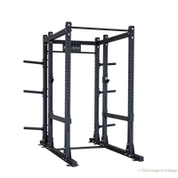 Body Solid Commercial Power Rack w/ Weight Storage - Buy & Sell Fitness