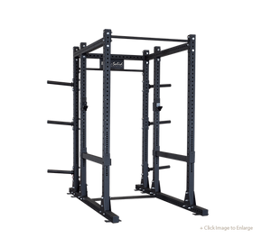 Body Solid Commercial Power Rack w/ Weight Storage - Buy & Sell Fitness