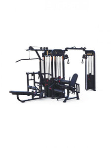 MDF 4 Stack Multi Gym Black Frame with DAP Attachment - Buy & Sell Fitness