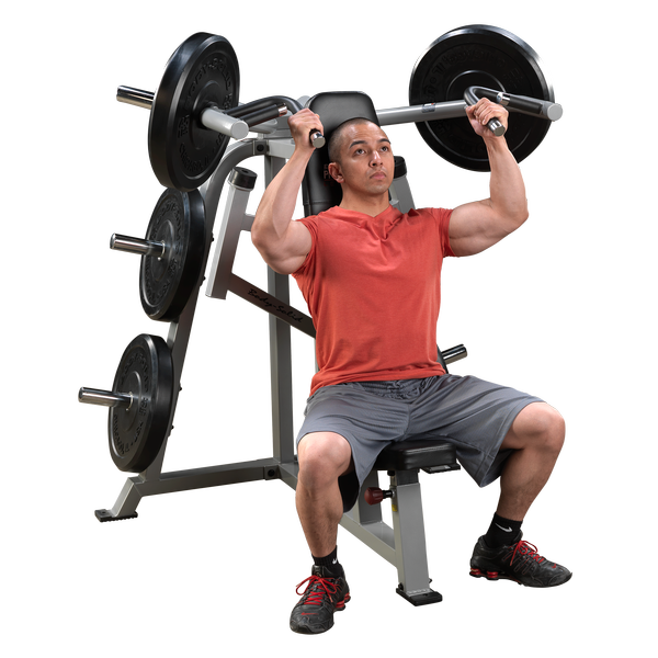 Body Solid Plate-Loaded Leverage Shoulder Press LVSP - Buy & Sell Fitness