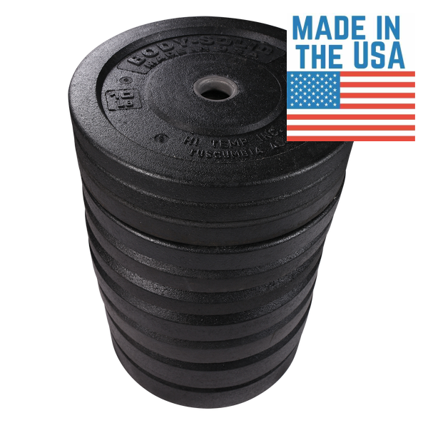 Body Solid Premium Bumper Plates - Buy & Sell Fitness